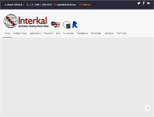 Tablet Screenshot of interkal.com